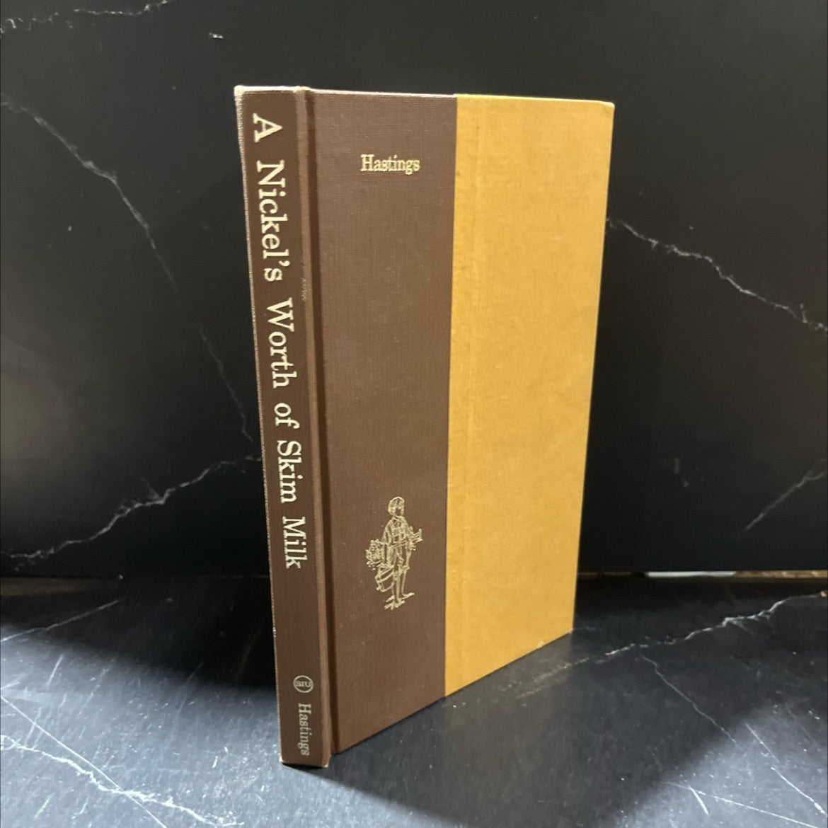 a nickel's worth of skim milk a boy's view of the great depression book, by robert j. hastings, 1973 Hardcover image 1
