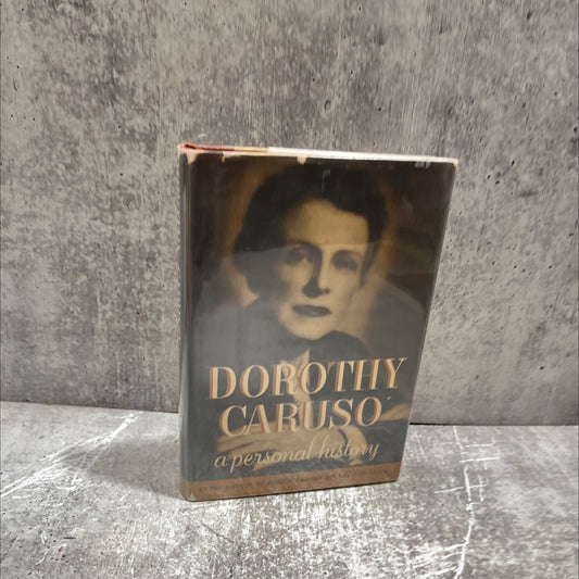 a personal history by dorothy caruso book, by dorothy caruso, 1952 Hardcover image 1