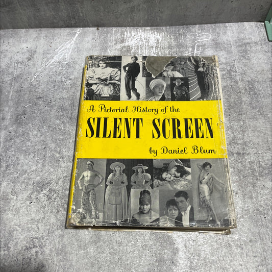 a pictorial history of the silent screen book, by daniel blum, 1953 Hardcover image 1