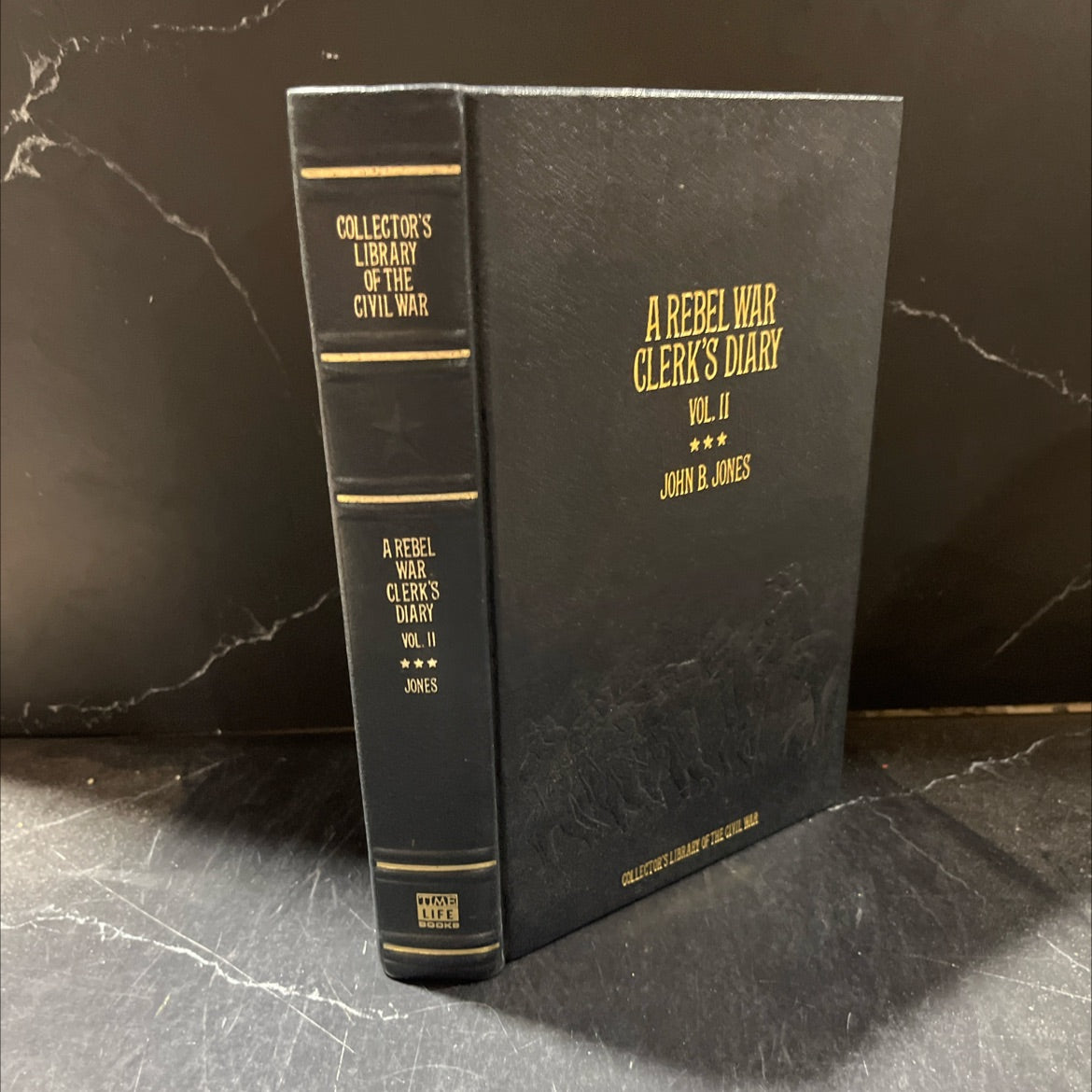 a rebel war clerk's diary at the confederate states capital book, by j. b. jones, 1866 Hardcover image 1