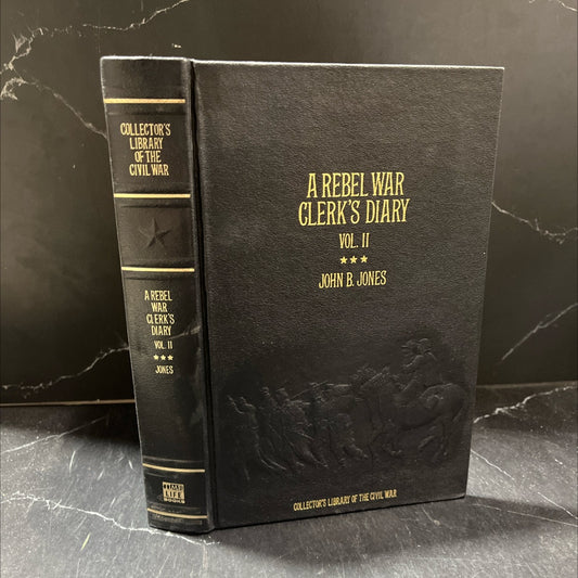 a rebel war clerk's diary at the confederate states capital book, by j. b. jones, 1982 Leather image 1