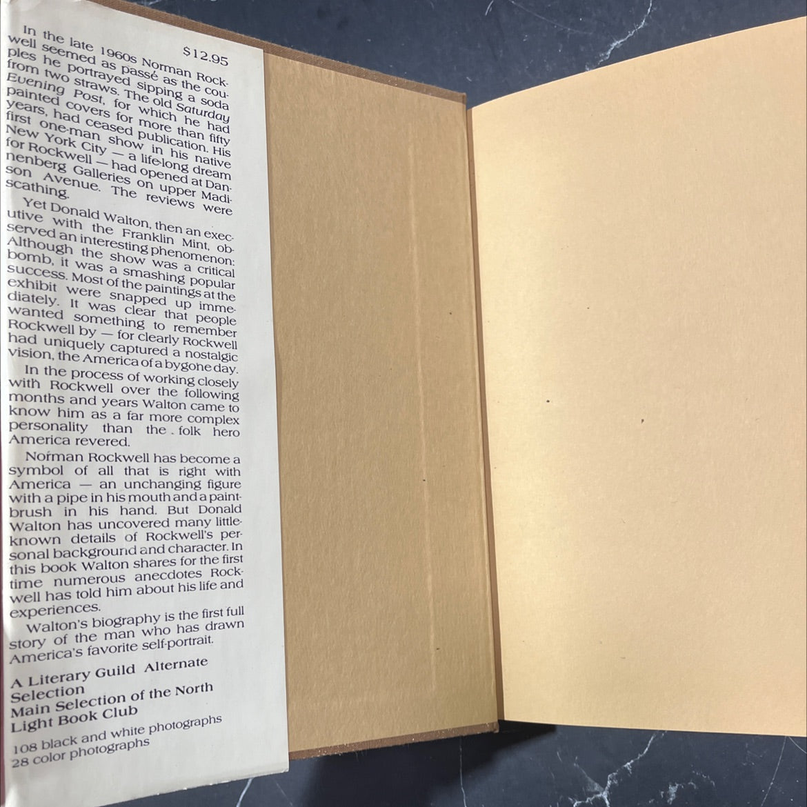 a rockwell portrait: an intimate biography book, by Donald Walton, 1978 Hardcover image 4