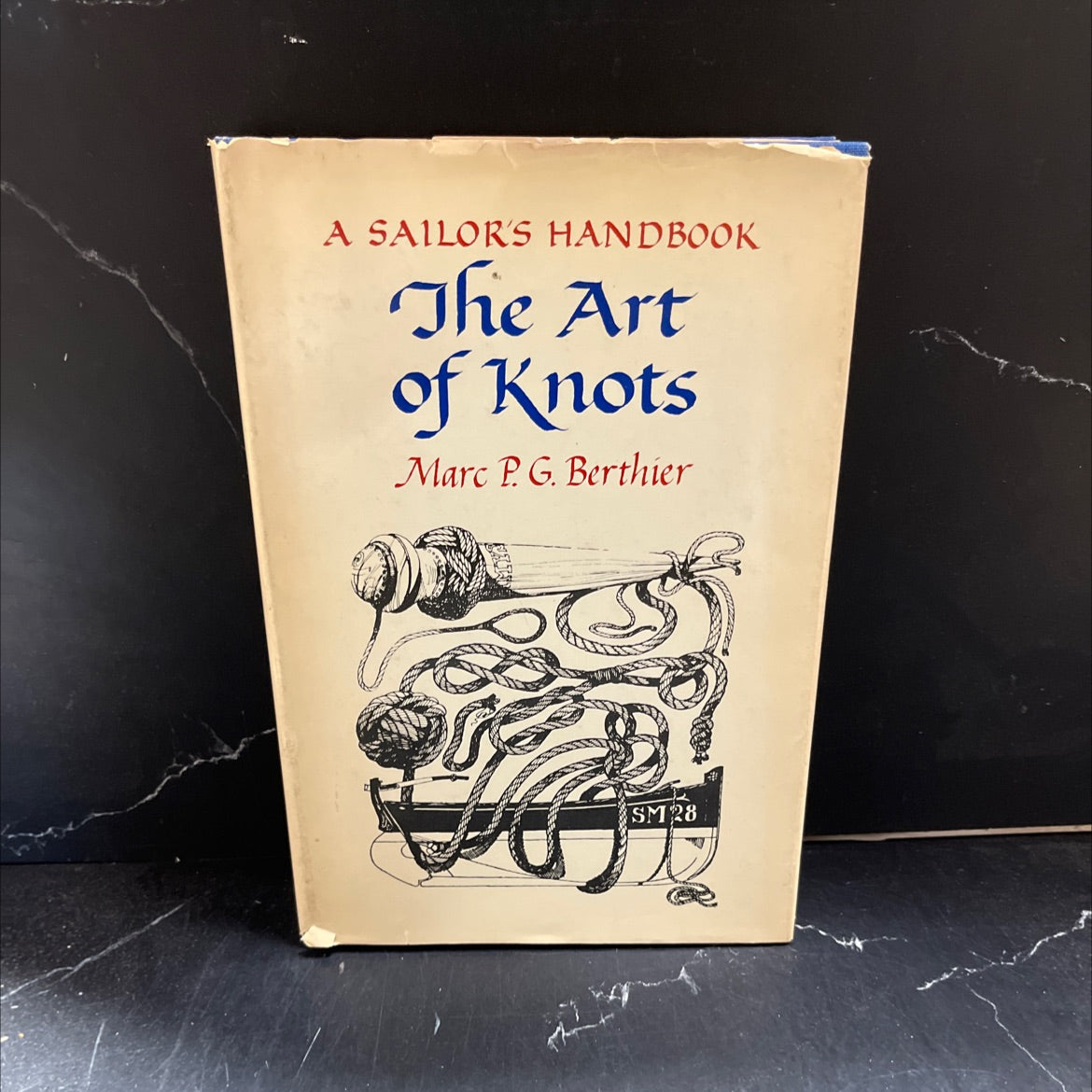a sailor's handbook the art of knots book, by Marc P.G. Berthier, 1977 Hardcover image 1