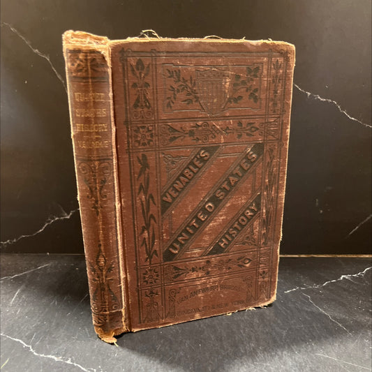 a school history of the united states book, by w. h. venable, 1872 Hardcover image 1