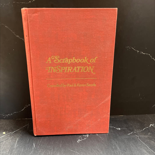a scrapbook of inspiration book, by paul and karen searle, 1967 Hardcover image 1