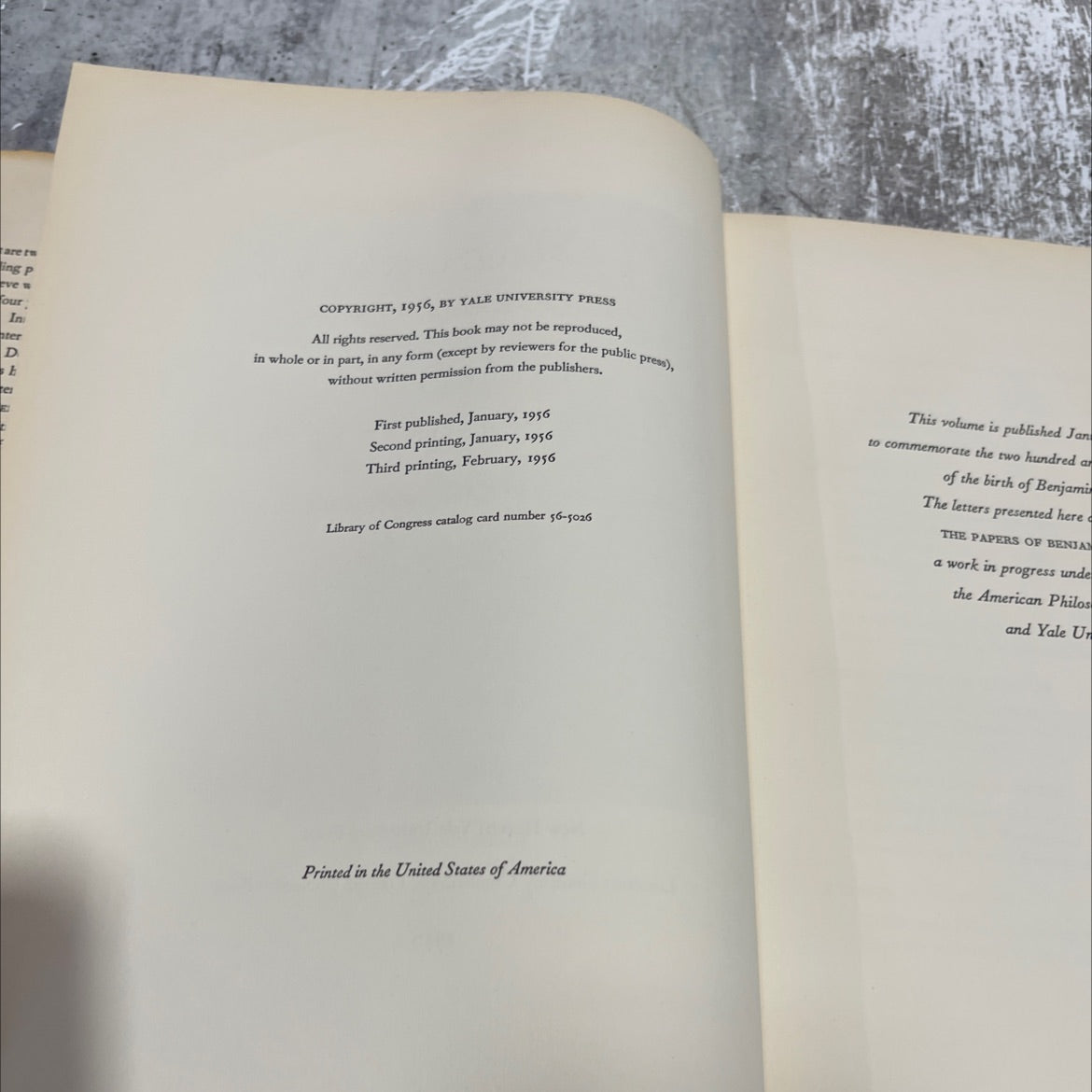 a selection from his personal letters book, by m franklin, 1956 Hardcover image 3