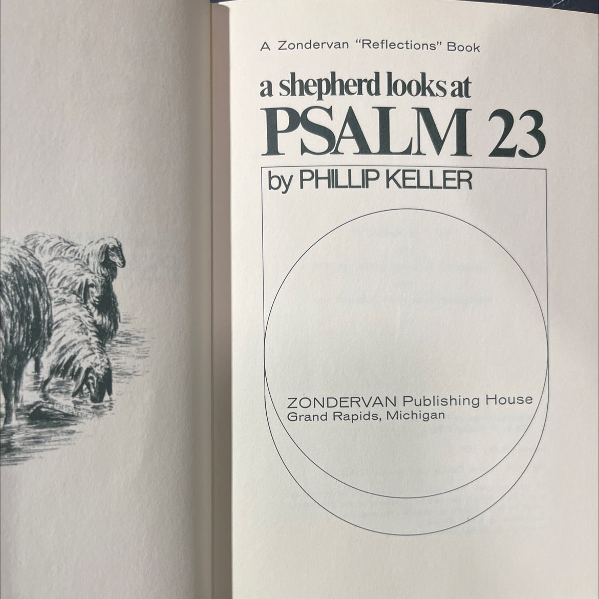 a shepherd looks at psalm 23 book, by w. phillip keller, 1970 Hardcover image 2