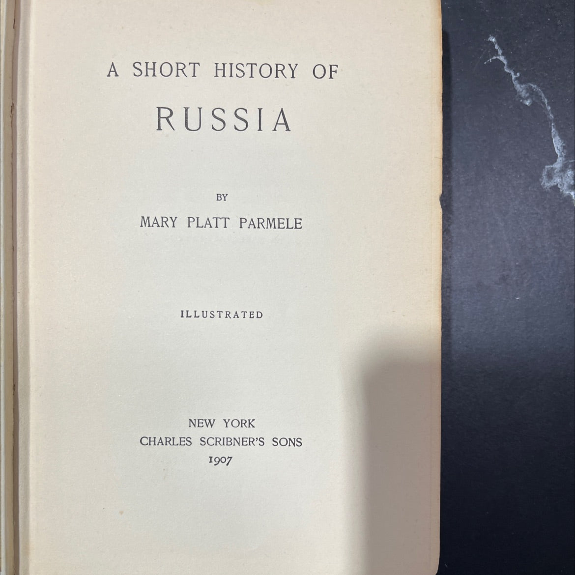 a short history of russia book, by mary platt parmele, 1907 Hardcover image 2