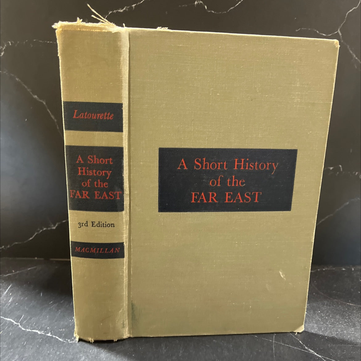 a short history of the far east book, by kenneth scott latourette, 1957 Hardcover image 1