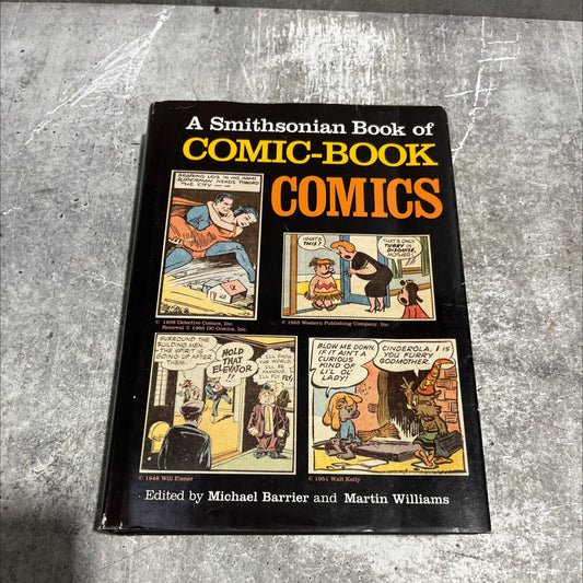 a smithsonian book of comic-book comics book, by michael barrier, martin williams, 1981 Hardcover image 1