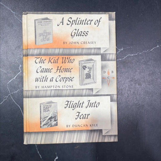 a splinter of glass book, by john creasey, 1972 Hardcover image 1