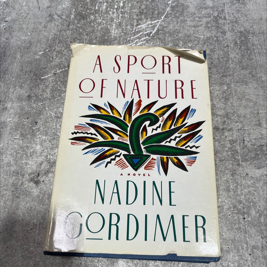 a sport of nature book, by nadine gordimer, 1987 Hardcover image 1
