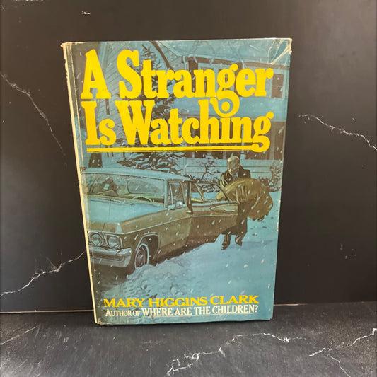 a stranger is watching book, by Mary Higgins Clark, 1977 Hardcover image 1