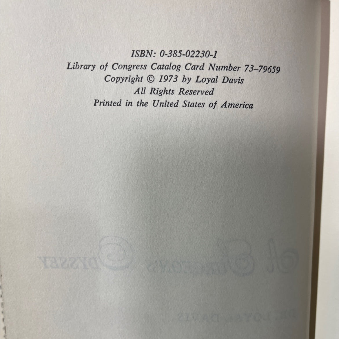 a surgeon's odyssey book, by loyal davis, 1973 Hardcover image 3
