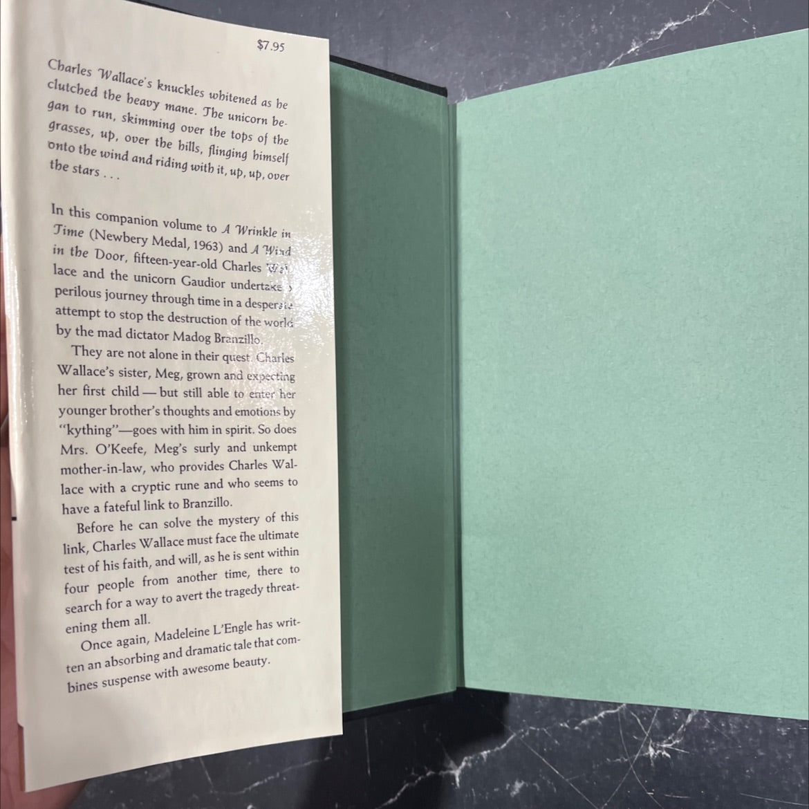 a swiftly tilting planet book, by madeleine l'engle, 1978 Hardcover image 4