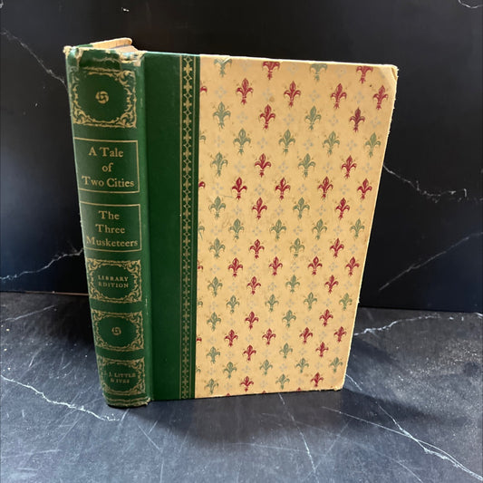 a tale of two cities book, by charles dickens, 1941 Hardcover, Heavily Used image 1