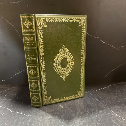 a tale of two cities book, by charles dickens, 1970 Leather image 1