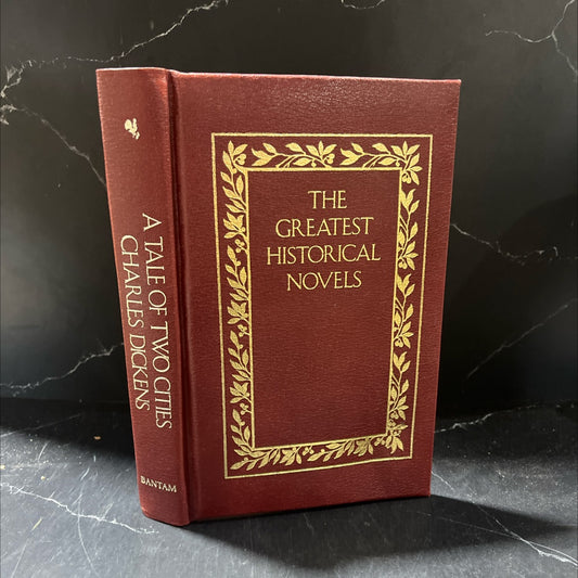 a tale of two cities book, by charles dickens, 1981 Leather image 1