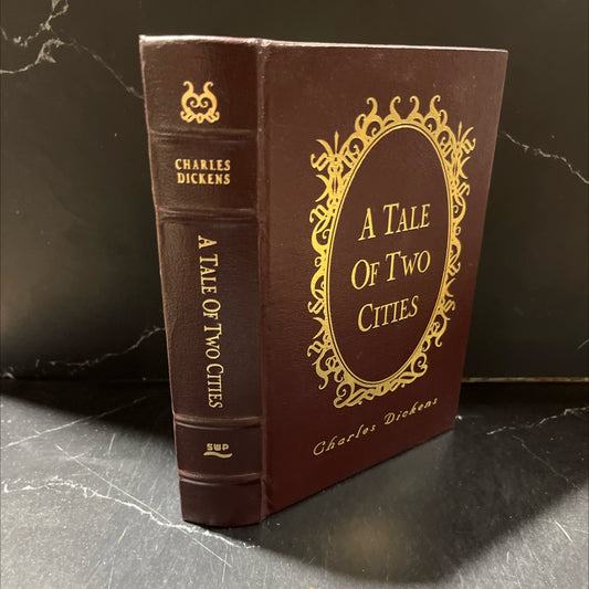 a tale of two cities book, by charles dickens, 1998 Leather image 1