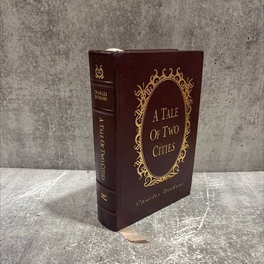 a tale of two cities book, by charles dickens, 1999 Leather image 1