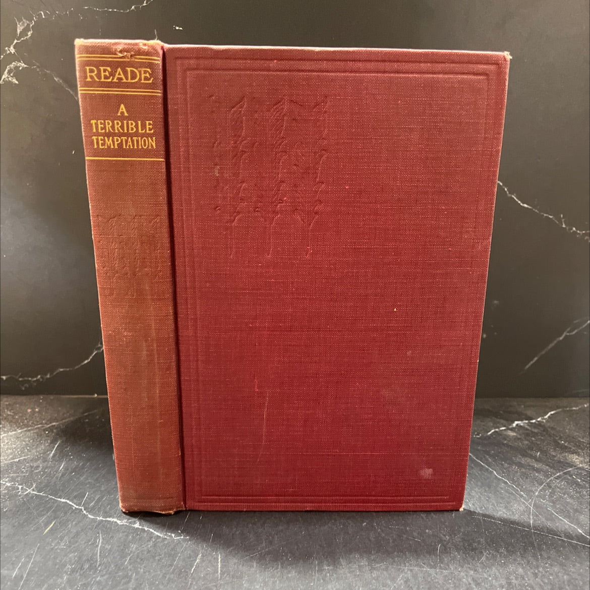 a terrible temptation book, by charles reade, 1970 Hardcover image 1