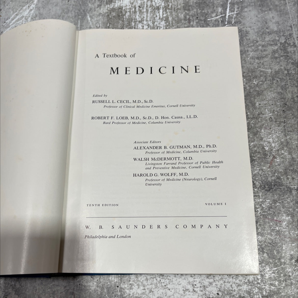 a textbook of medicine book, by russell l. cecil, m.d., sc.d., robert f. loeb, m.d., sc.d., 1960 Hardcover image 2
