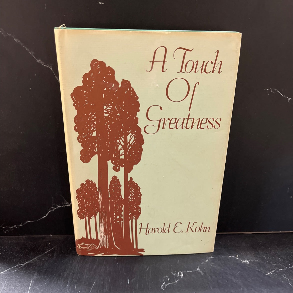 a touch of greatness book, by harold e. kohn, 1965 Hardcover image 1