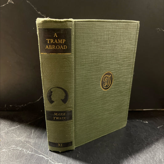 a tramp abroad book, by mark twain, 1921 Hardcover image 1