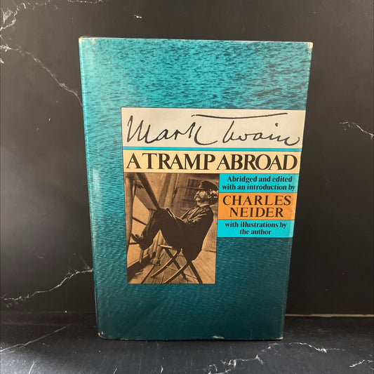 a tramp abroad book, by mark twain, 1977 Hardcover image 1