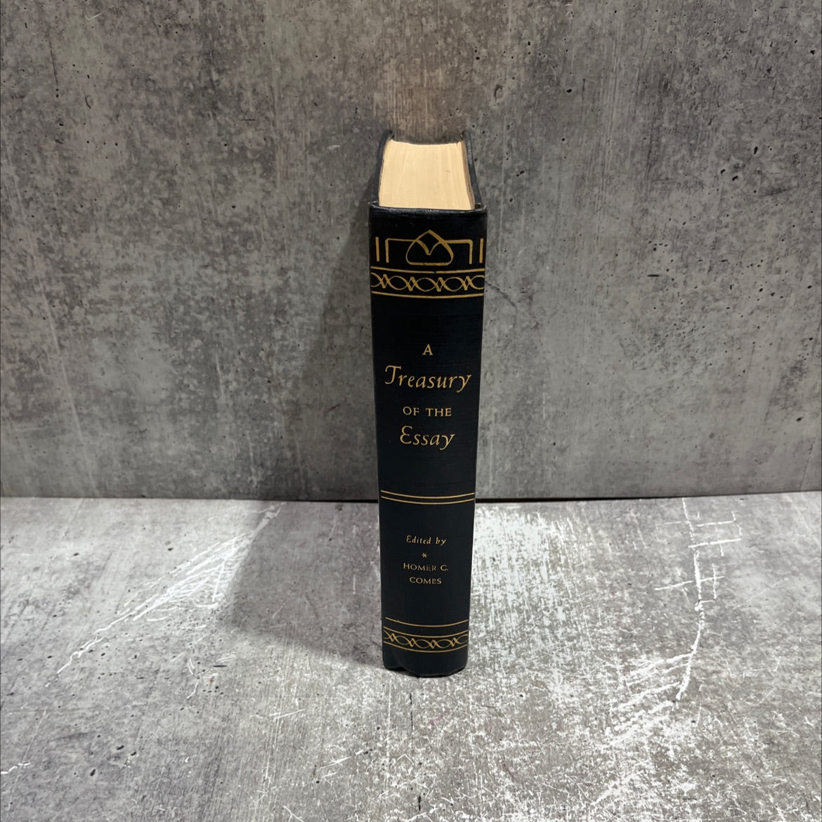 a treasury essay of the from montaigne to e. b. white book, by homer c. combs, 1955 Hardcover image 4