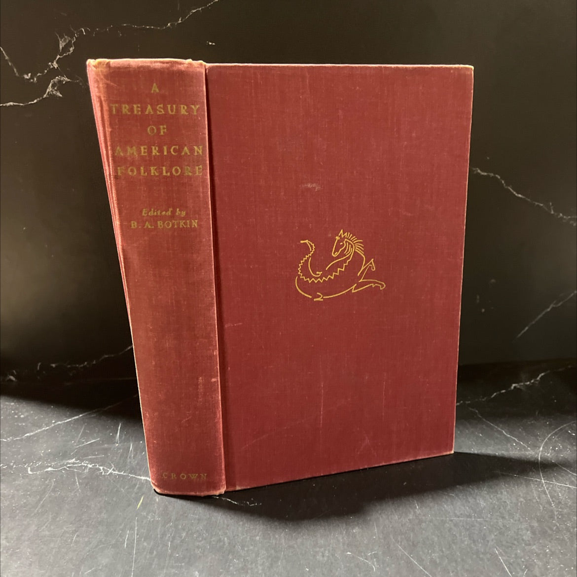 a treasury of american folklore stories, ballads, and traditions of the people book, by b. a. botkin, 1944 Hardcover image 1