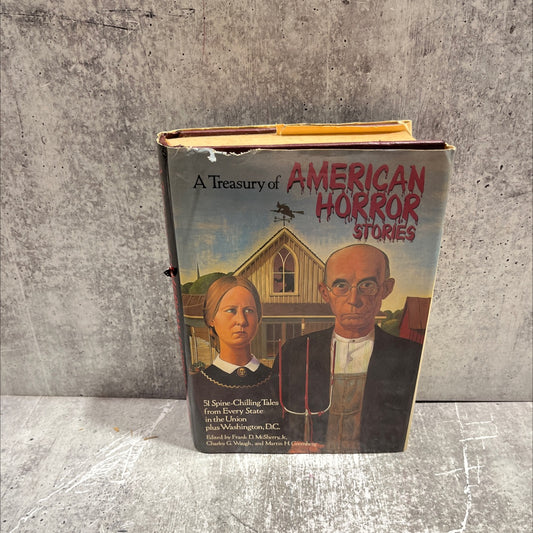 a treasury of american horror stories book, by Frank D. McSherry, Jr., Martin H. Greenberg, Charles G. Waugh, 1985 image 1