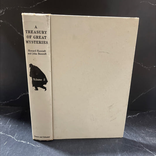 a treasury of great mysteries volume 2 book, by howard haycraft, john beecroft, 1957 Hardcover image 1
