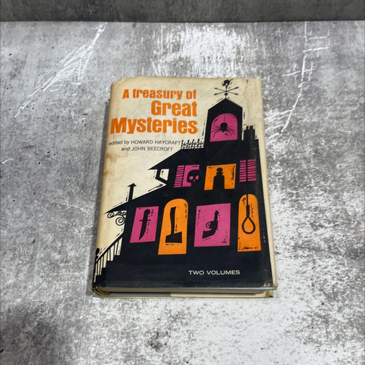 a treasury of great mysteries volume 2 book, by howard haycraft, john beecroft, 2018 Hardcover image 1