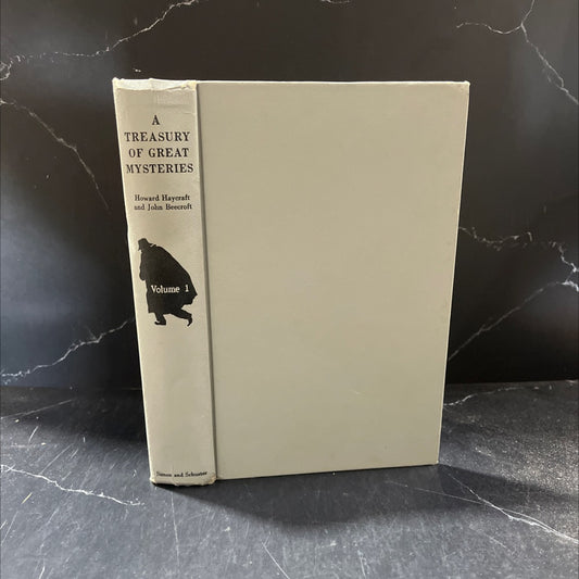 a treasury of great mysteries book, by howard haycraft, john beecroft, 1957 Hardcover image 1