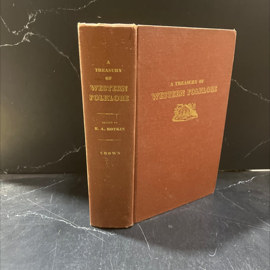 a treasury of western folklore book, by b. a. botkin, 1951 Hardcover image 1