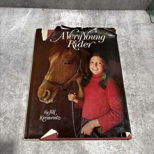 a very young rider book, by Jill Krementz, 1977 Hardcover image 1