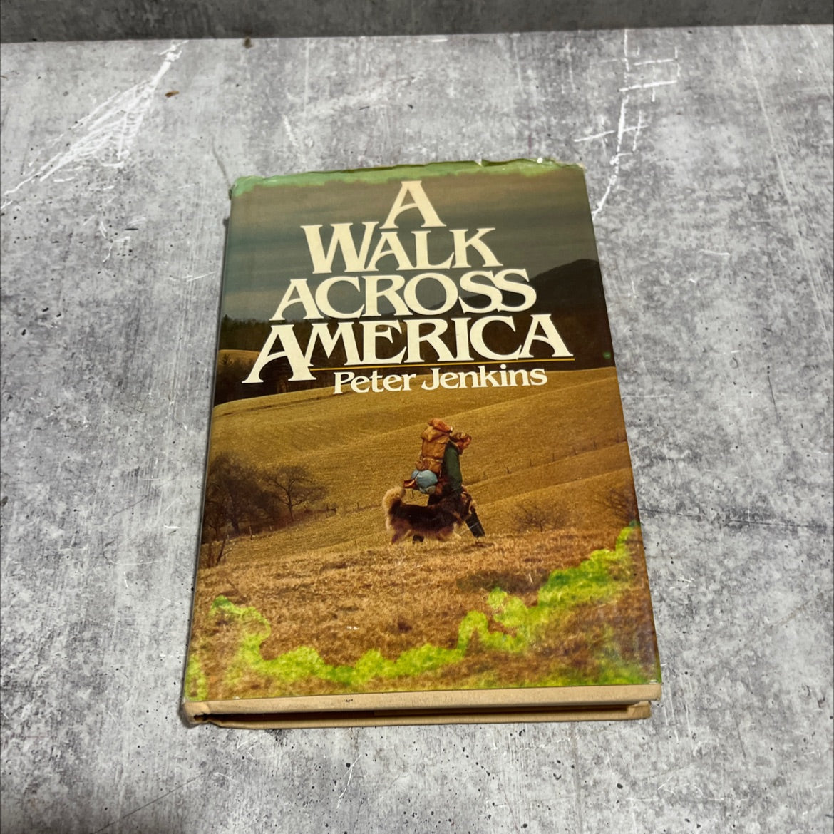 a walk across america book, by Peter Jenkins, 1979 Hardcover image 1