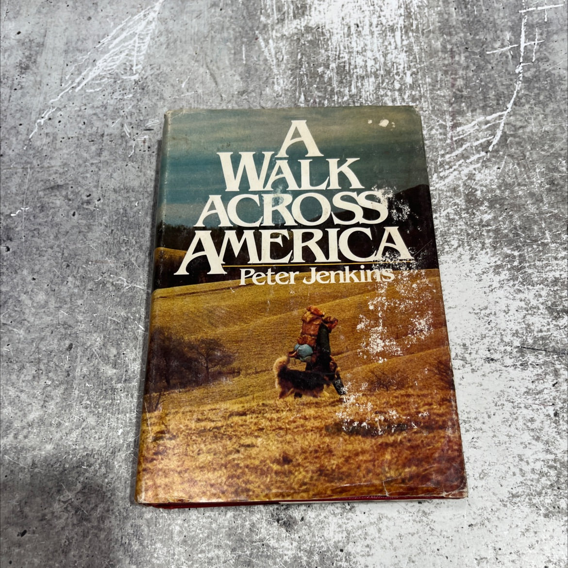 a walk across america book, by peter jenkins, 1979 Hardcover image 1