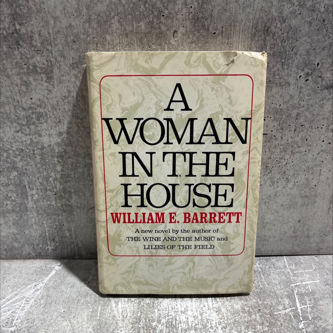 a woman in the house book, by william e. barrett, 1971 Hardcover image 1