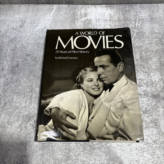 a world of movies book, by Richard Lawton, 1974 Hardcover image 1
