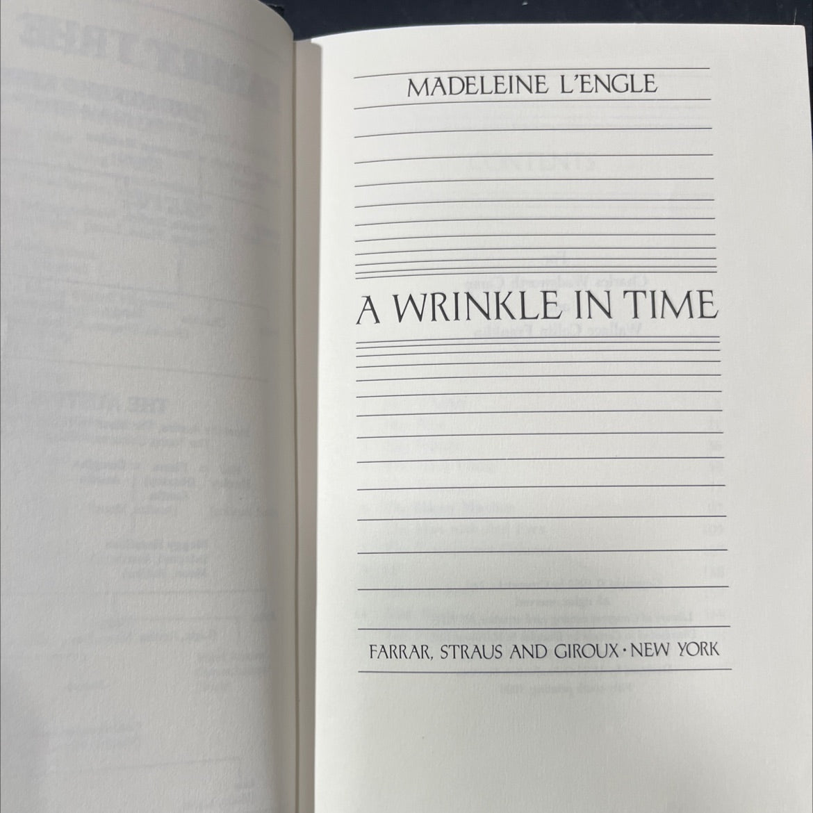 a wrinkle in time book, by madeleine l'engle, 1998 Hardcover image 2