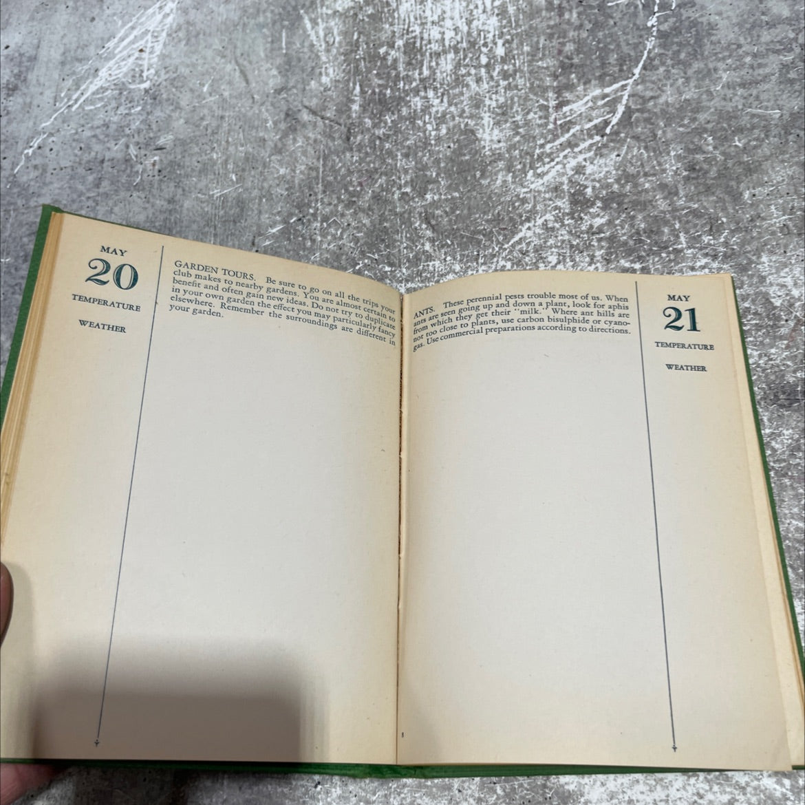 a year in my garden book, by Paul W Dempsey, 1938 Hardcover image 4