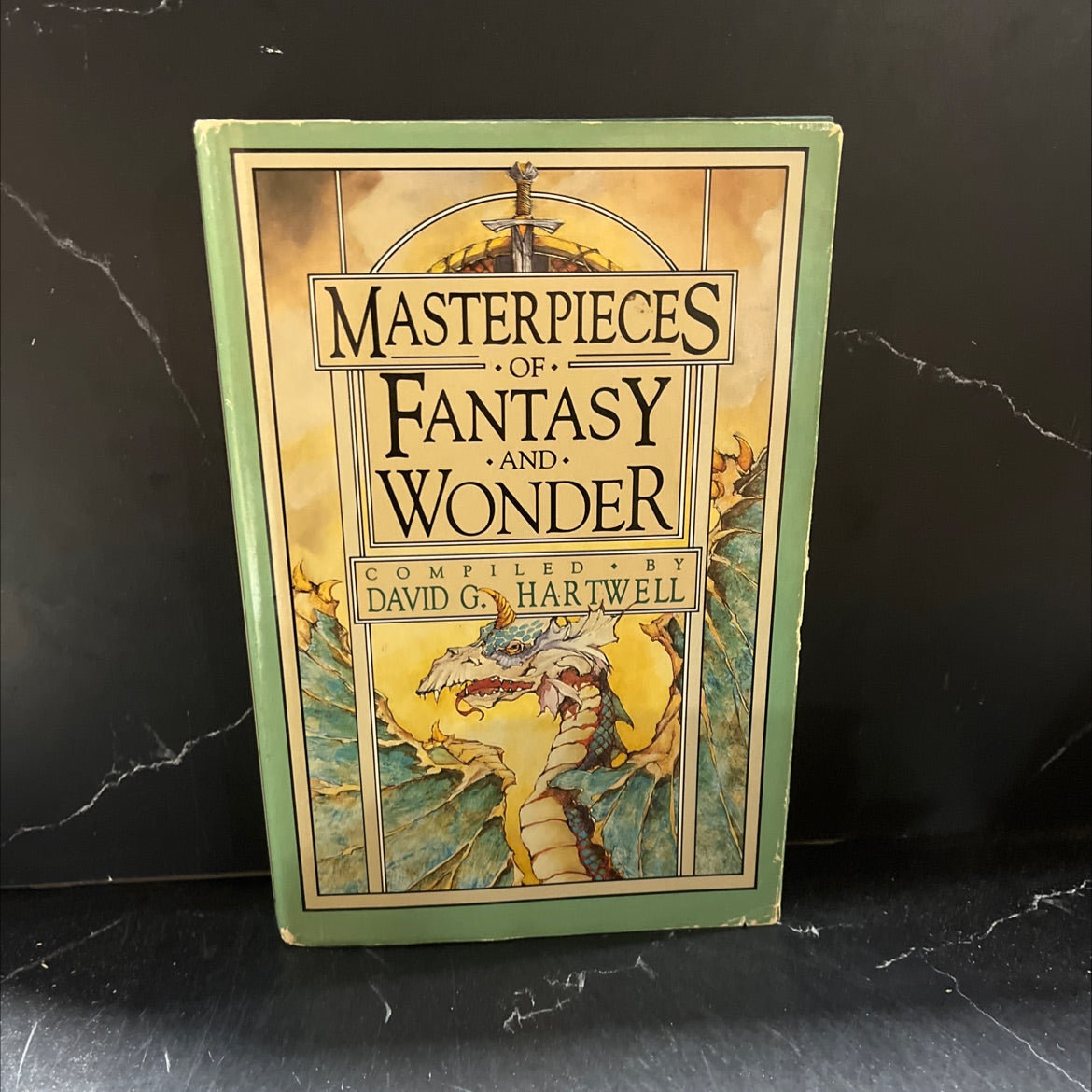 aa masterpieces of fantasy and wonder book, by David G. Hartwell, 1989 Hardcover image 1