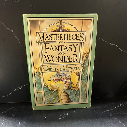 aa masterpieces of fantasy and wonder book, by David G. Hartwell, 1989 Hardcover image 1