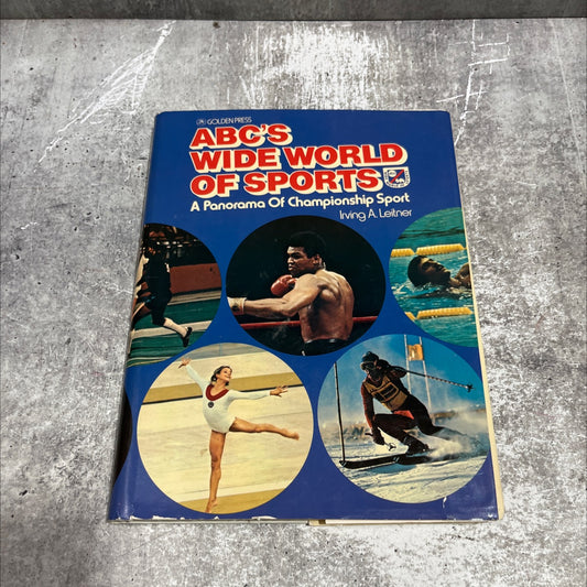 abc's wide world of sports a panorama of championship sport book, by irving a. leitner, 1975 Hardcover image 1