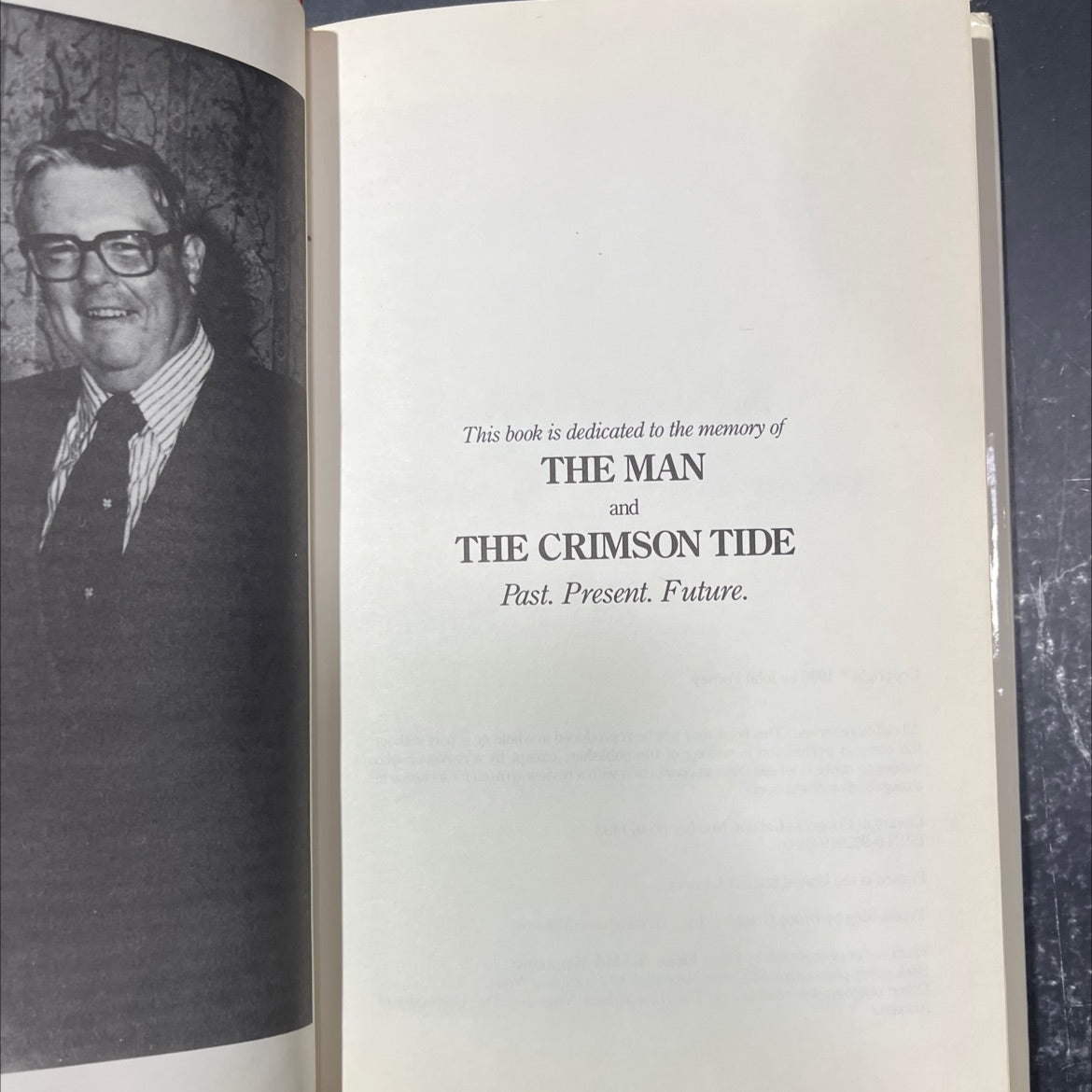 above of the thirty years behind book, by John Forney, 1986 Hardcover image 2