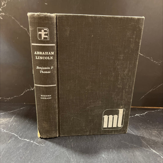 abraham lincoln a biography book, by benjamin p. thomas, 1968 Hardcover image 1