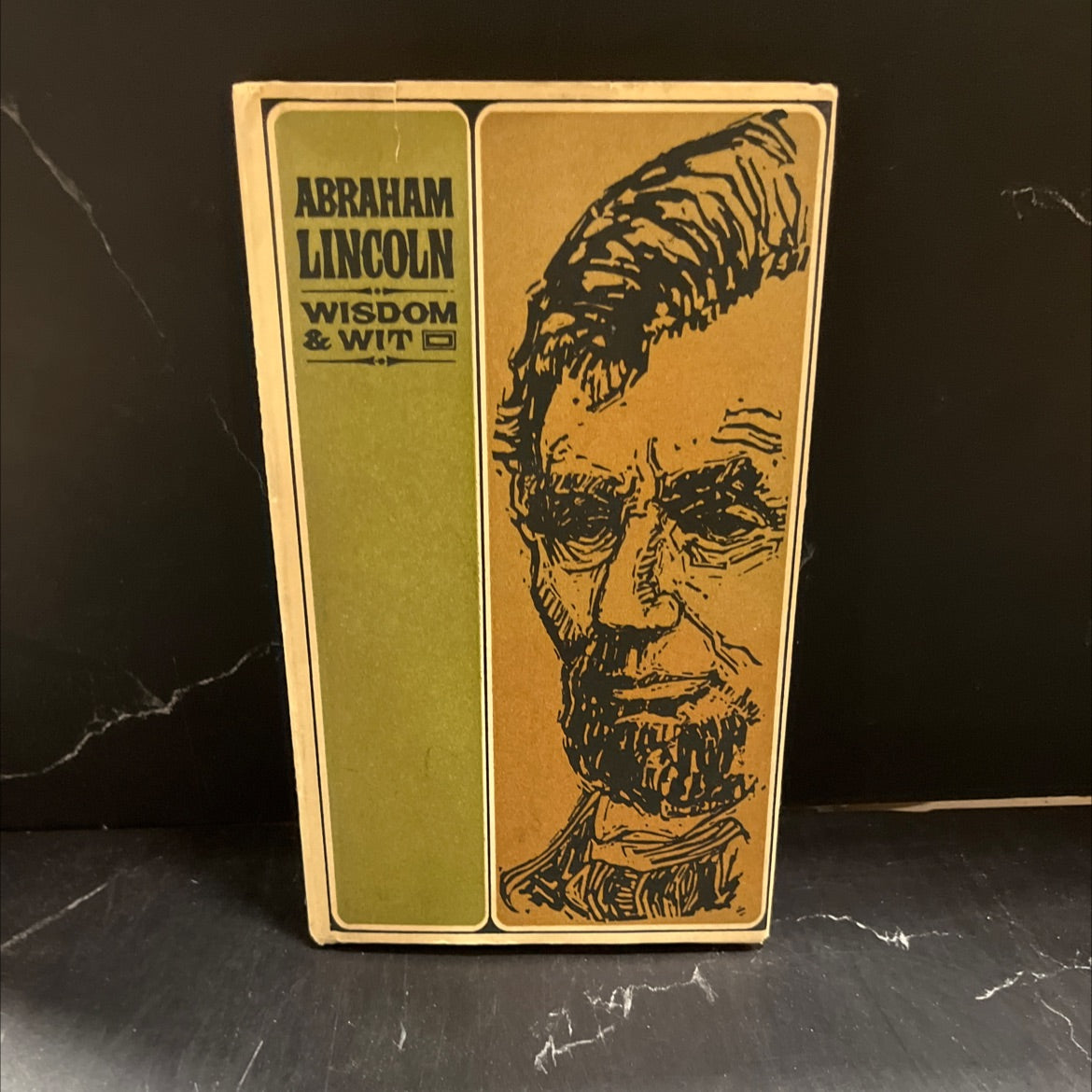 abraham lincoln wisdom & wit ed book, by louise bachelder, 1965 Hardcover image 1