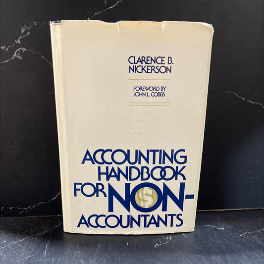 accounting handbook for nonaccountants book, by Clarence B. Nickerson, 1975 Hardcover image 1